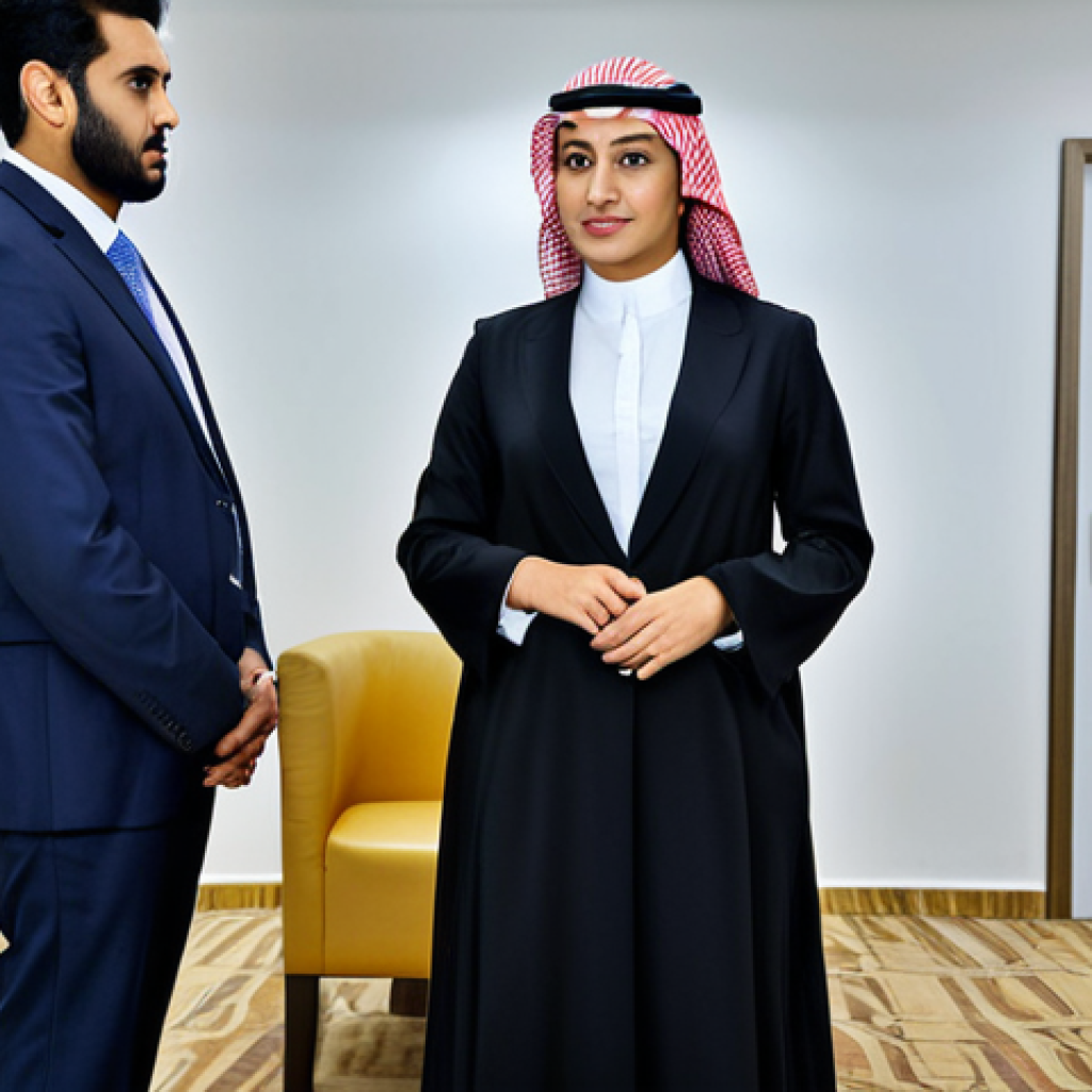 글로벌 비즈니스 실무 사례와 경험 공유 - Overcoming Challenges in Saudi Arabia**

"A confident businesswoman in professional dress, fully clo...