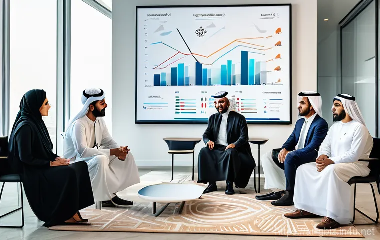 글로벌 비즈니스 실무 전략 세우는 법 - **Prompt 1: Cultural Market Immersion in the Gulf Region**
    An image depicting a diverse business...