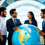 Home 9 글로벌 비즈니스 전문가 업무 노하우 - **Cultural Understanding for Global Collaboration**
"A vibrant, high-definition photo of a diver...